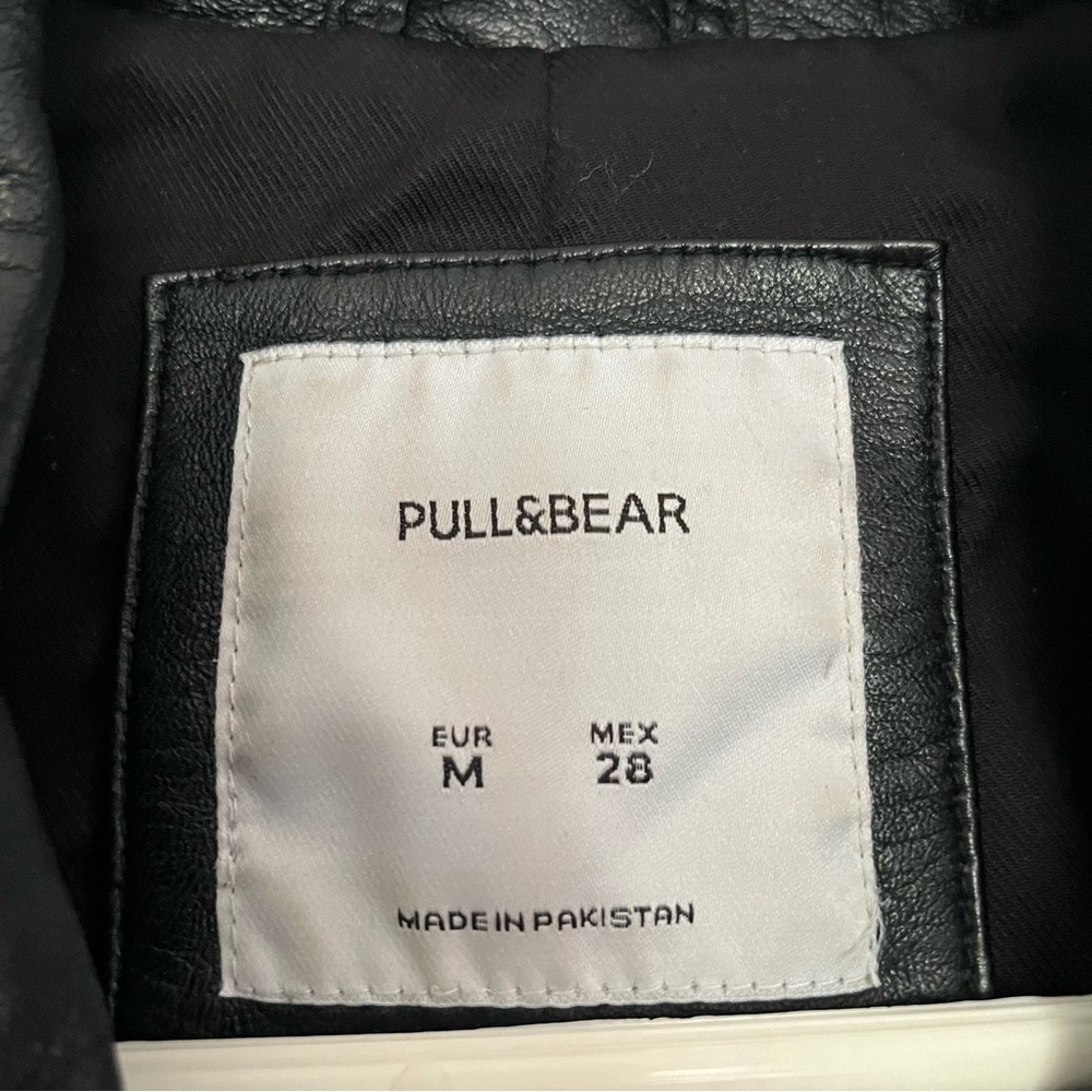 Pull & Bear Leather Moto Jacket - image 6